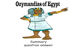 Ozymandias questions and answers