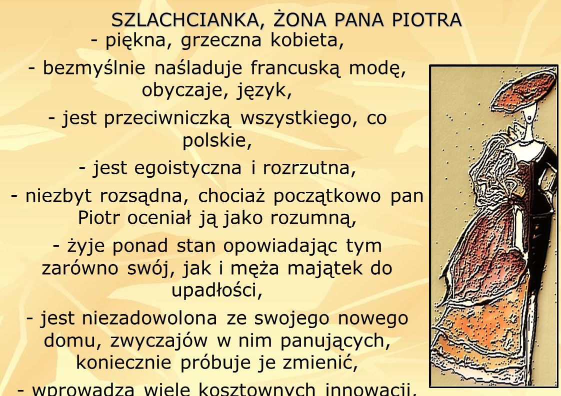 Co Ośmiesza I Krytykuje Utwór żona Modna Kulturalni(e) nakręceni: TEMAT: Kobieta współczesna a żona modna