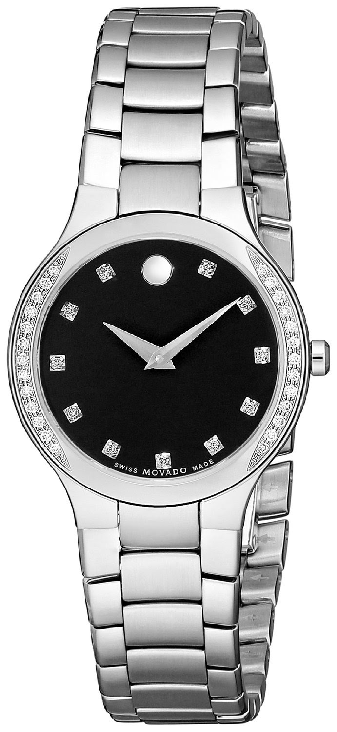 Home Garden More Movado 0606491 Serio Diamond Museum Dial Ladies Watch Review Buy Online