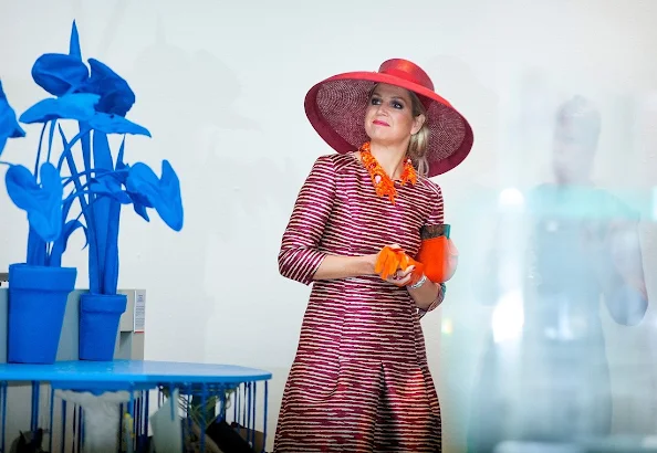 Queen Maxima opens design derby Netherlands - Belgium