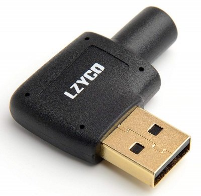 Adaptador de sonido de audio estéreo externo USB LZYCO