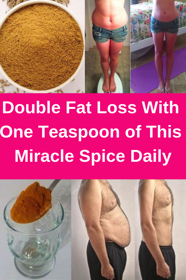 Double Fat Loss With One Teaspoon of This Miracle Spice Daily healhty