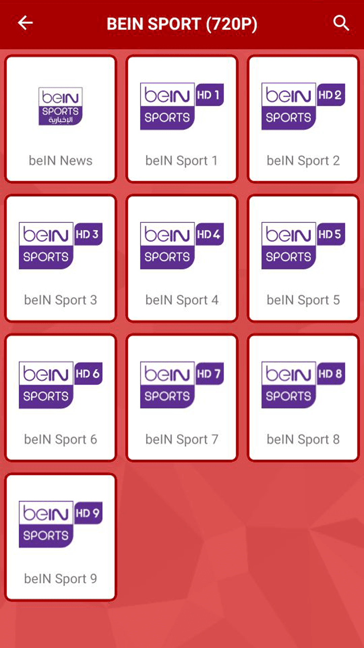 beIN SPORTS Channels