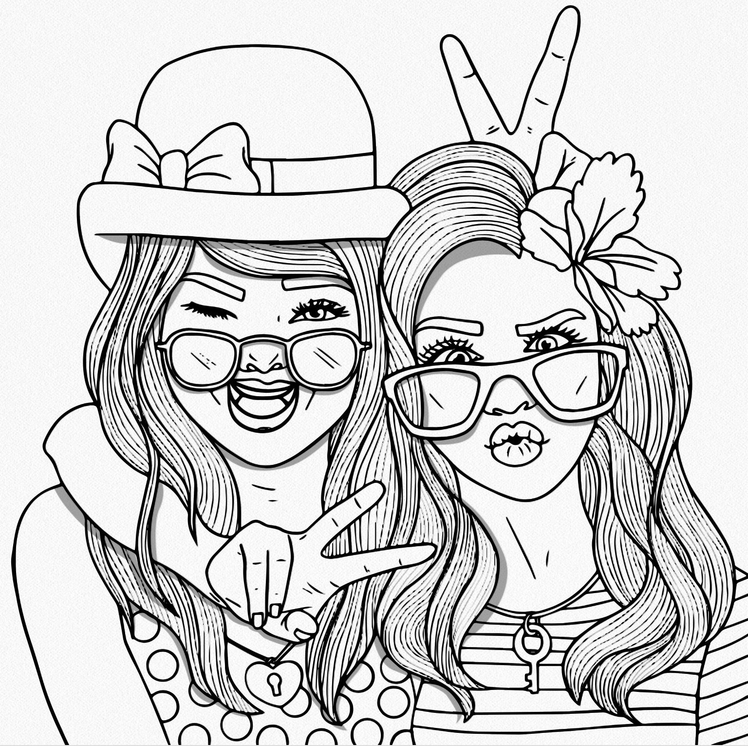 Best Friend Coloring Pages ~ Coloring Pages