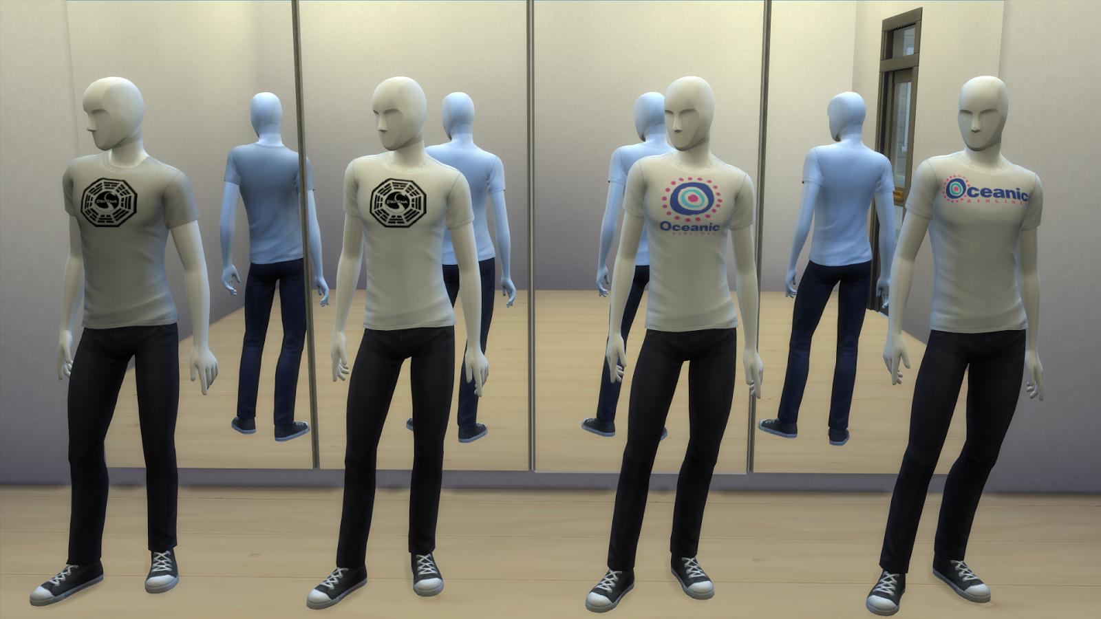 TS4 Lost T-Shirts for Men by Lolisims
