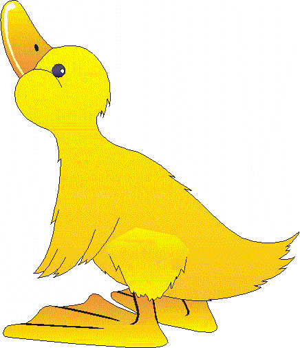 yellow duckling clipart - photo #28