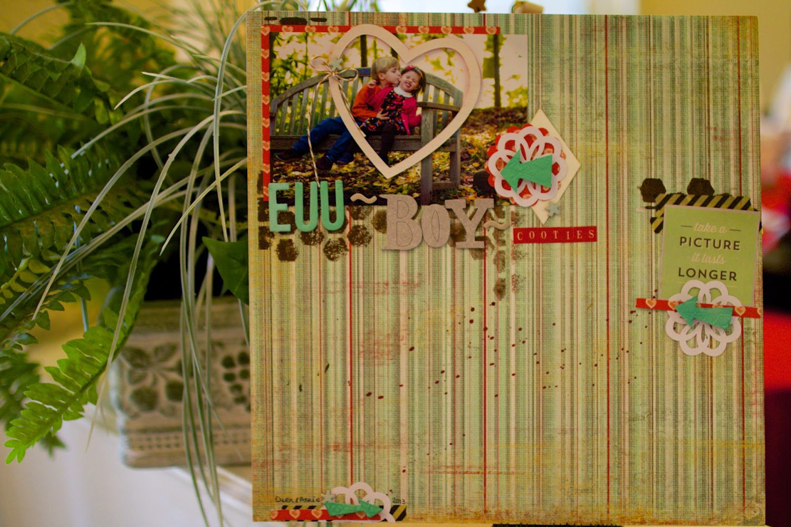 Off the Rails Scrapbooking Chipboard Challenge