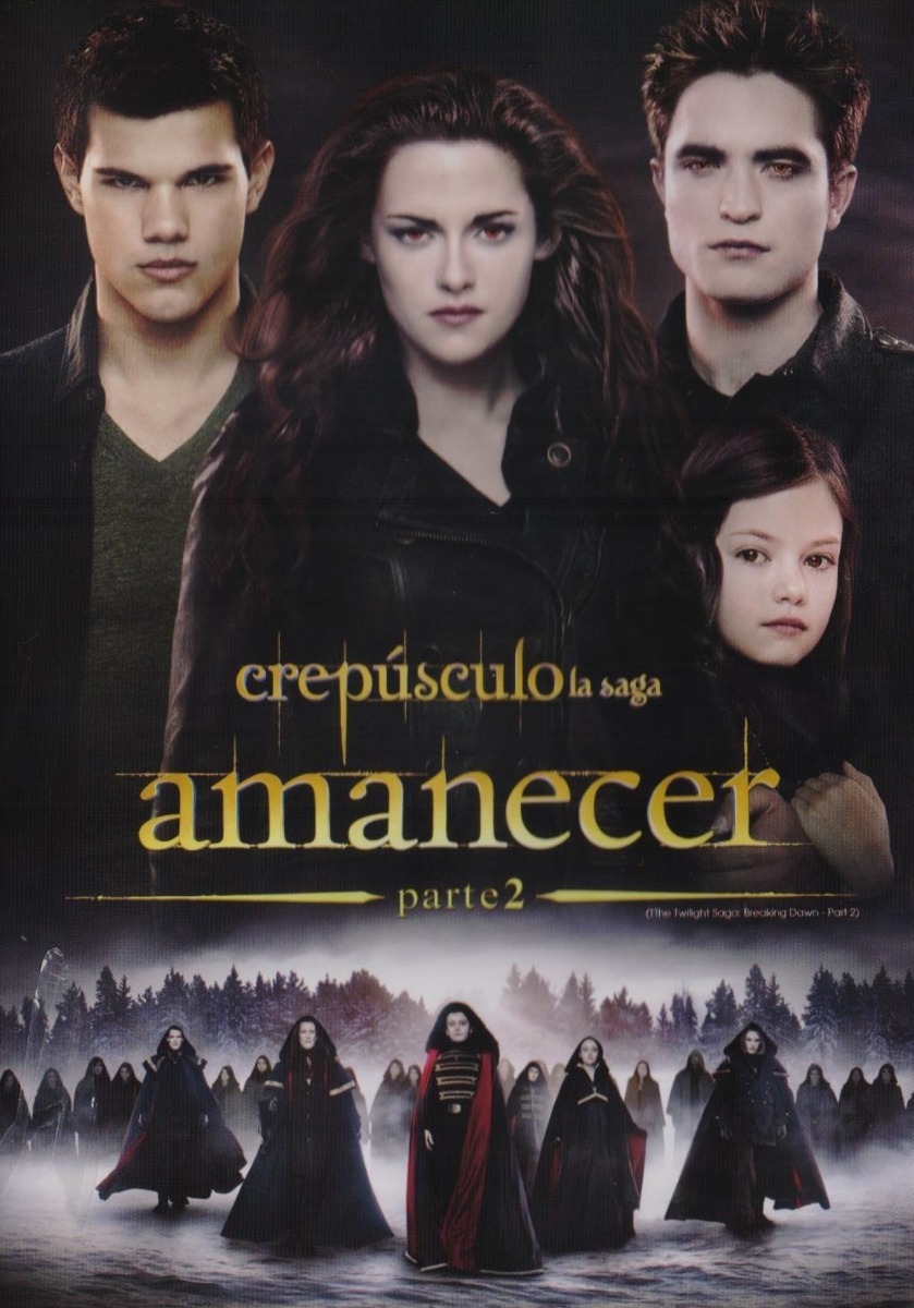 Ver La Saga Crepúsculo Amanecer Parte 2 (2012) Película Completa Español Latino HD Ver La Saga Crepúsculo Amanecer Parte 2 (2012) Película Completa Español Latino HD