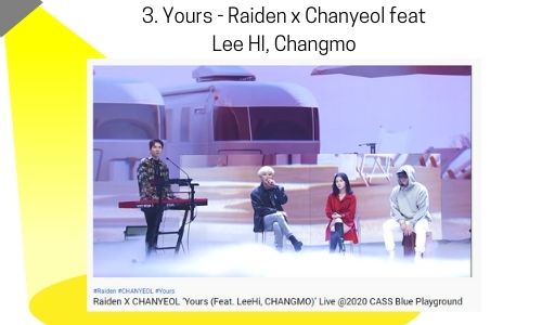 chanyeol - lee hi yours