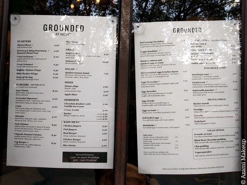 Grounded Coffee Company London Halal Full English Breakfast | Aldgate East - Beef Sausage - Vegan - Vegetarian - English Muffin Crumpet - Peanut Butter Cookie - Best London Restaurant Review - Travel - Paris London Makeup Artist Food & Travel Blogger Grounded Coffee Company London Halal Full English Breakfast | Aldgate East - Beef Sausage - Vegan - Vegetarian - English Muffin Crumpet - Peanut Butter Cookie - Best London Restaurant Review - Travel - Paris London Makeup Artist Food & Travel Blogger