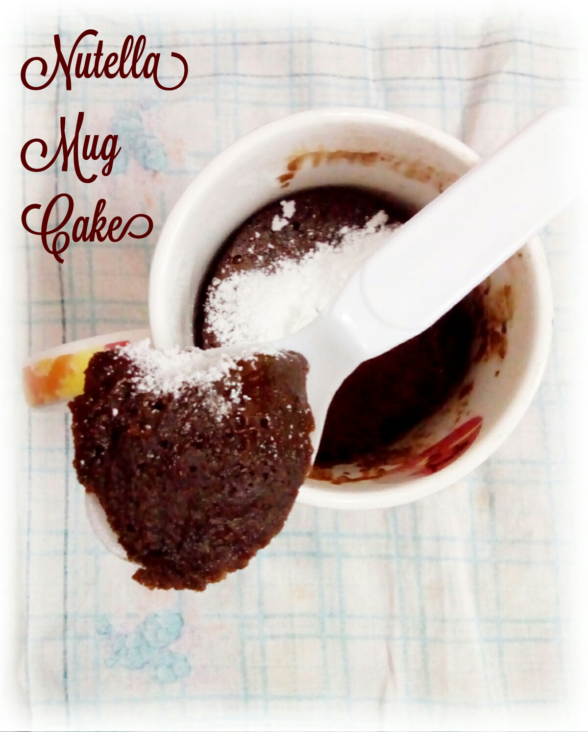 Delighted Baking Nutella Mug Cake (Microwave Recipe )