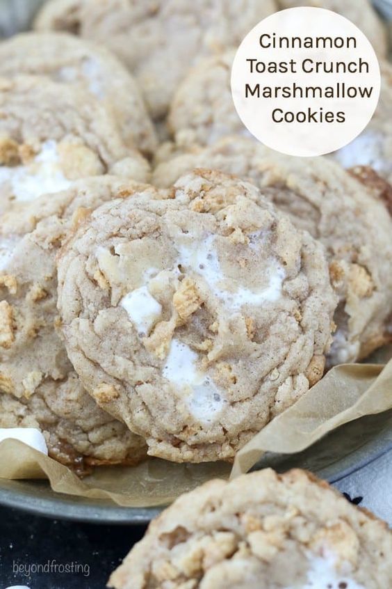 CINNAMON TOAST CRUNCH MARSHMALLOW COOKIES