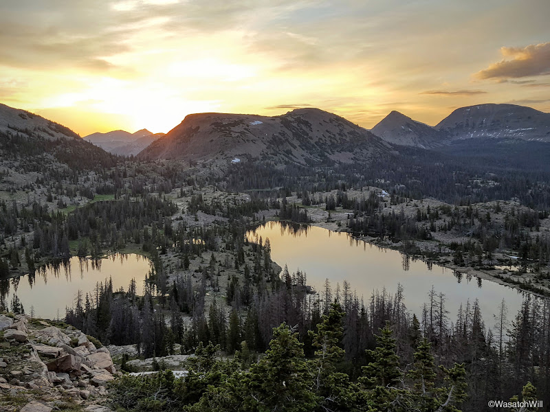 Backpacking with kids Uintas Clyde Lake Loop Backcountry Post