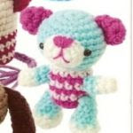 patron gratis oso amigurumi |  free pattern amigurumi bear 