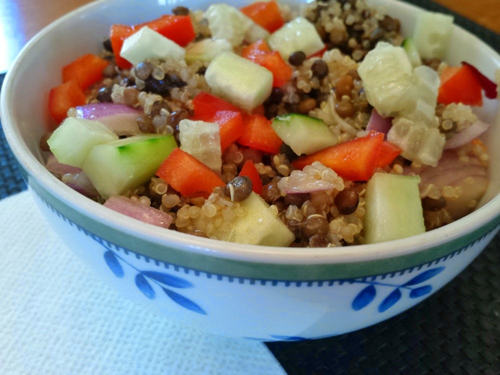 5 simple ways to get in your daily veggies. Top rice or quinoa with farm-fresh veggies. 