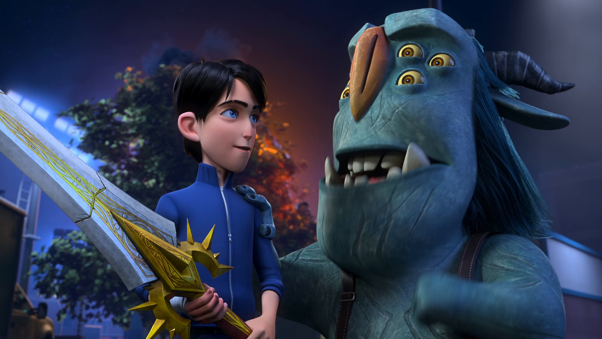 Trollhunters El despertar de los Titanes 2021 HD 1080p Latino Castellano 3