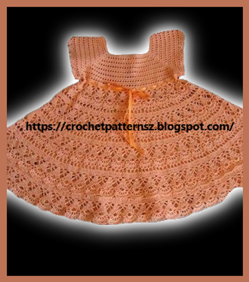 Crochet Patterns store crochet baby dress pattern 1947
