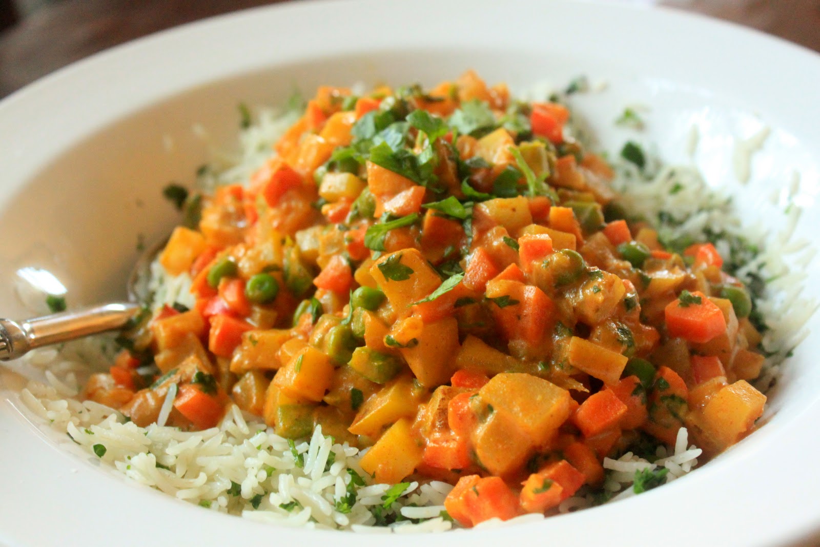 A Short, Sweet Season: Recipe Sharing: Vegetarian Korma