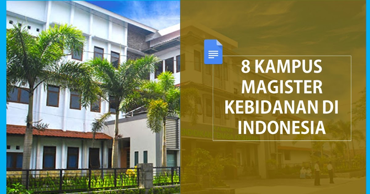 8 Kampus Magister Kebidanan S2 Di Indonesia Update Black Script