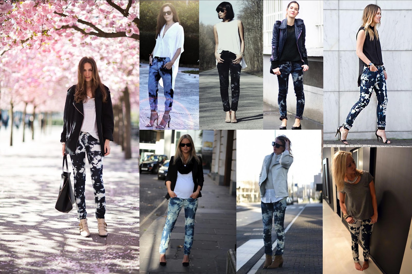 Marlene Muchata Style Design How to wear tie dye jeans!