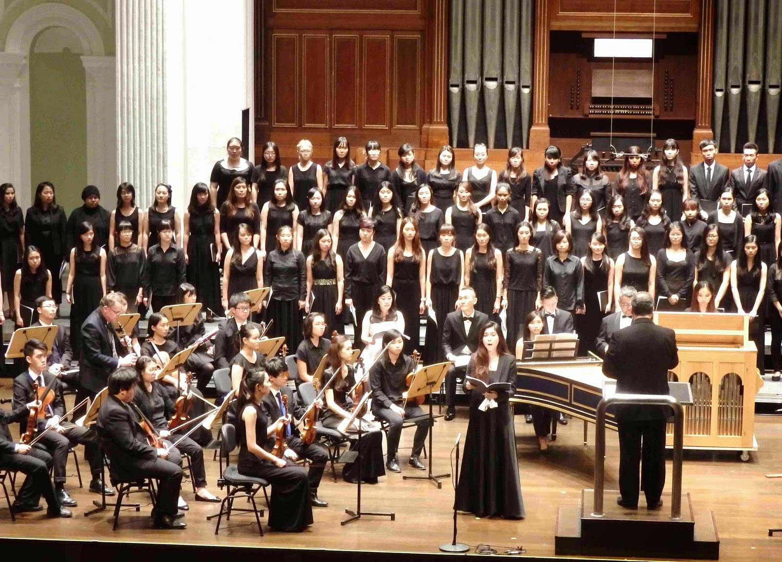 Orchestra choir