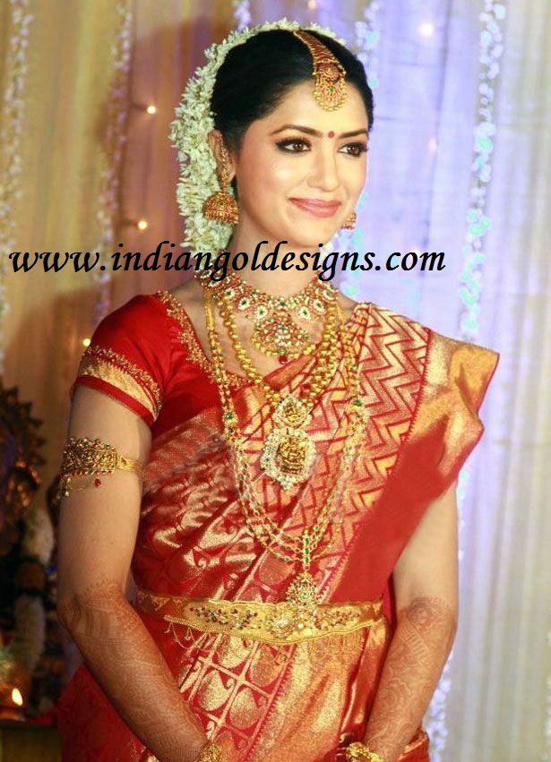 Gold and Diamond jewellery designs south indian bridal jewellery Gold and Diamond jewellery designs south indian bridal jewellery