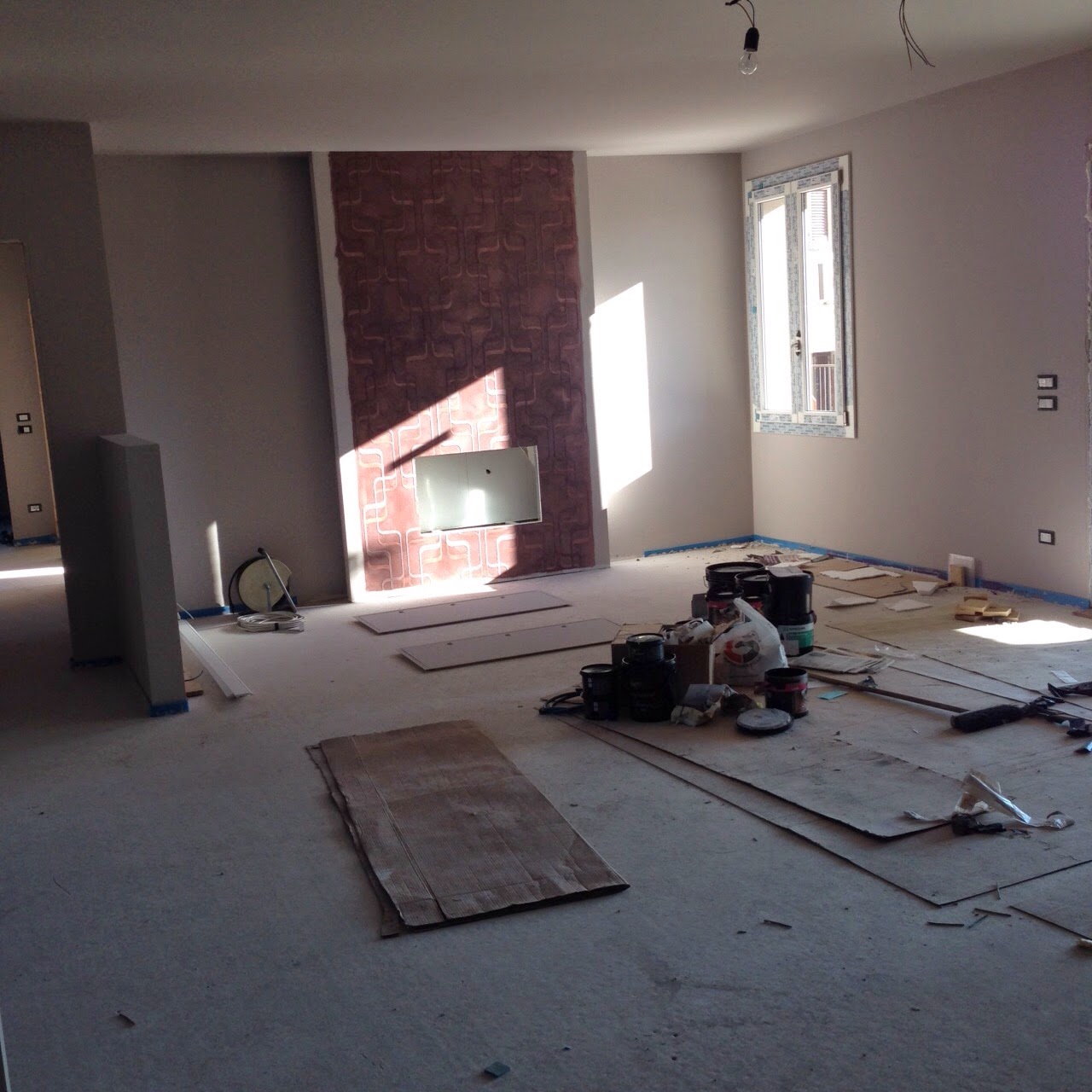 Foto di cantiere da una ristrutturazione 2 Foto di cantiere da una ristrutturazione