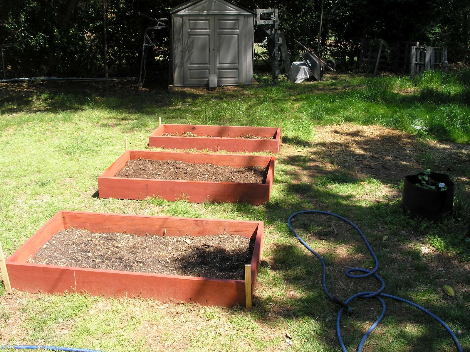 Alabama Empty Nester Put a Fence Around Raised Beds