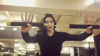 sushmita sen sushmita sen was diagnosed with addisons disease and she fought with nunchakau