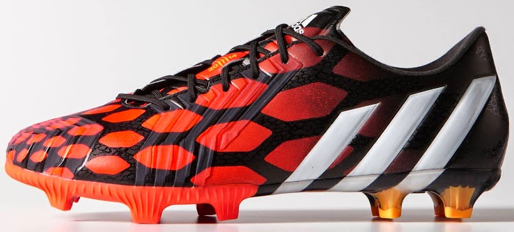 Red and black adidas boots Outlet