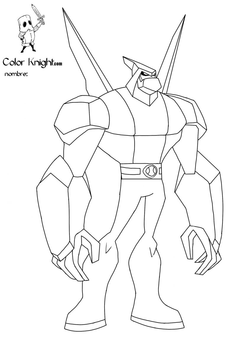 Ben 10 Coloring Pages Games ~ Coloring Pages