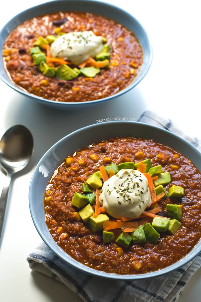 Quinoa Chilli | danceofstoves.com Quinoa Chilli | danceofstoves.com
