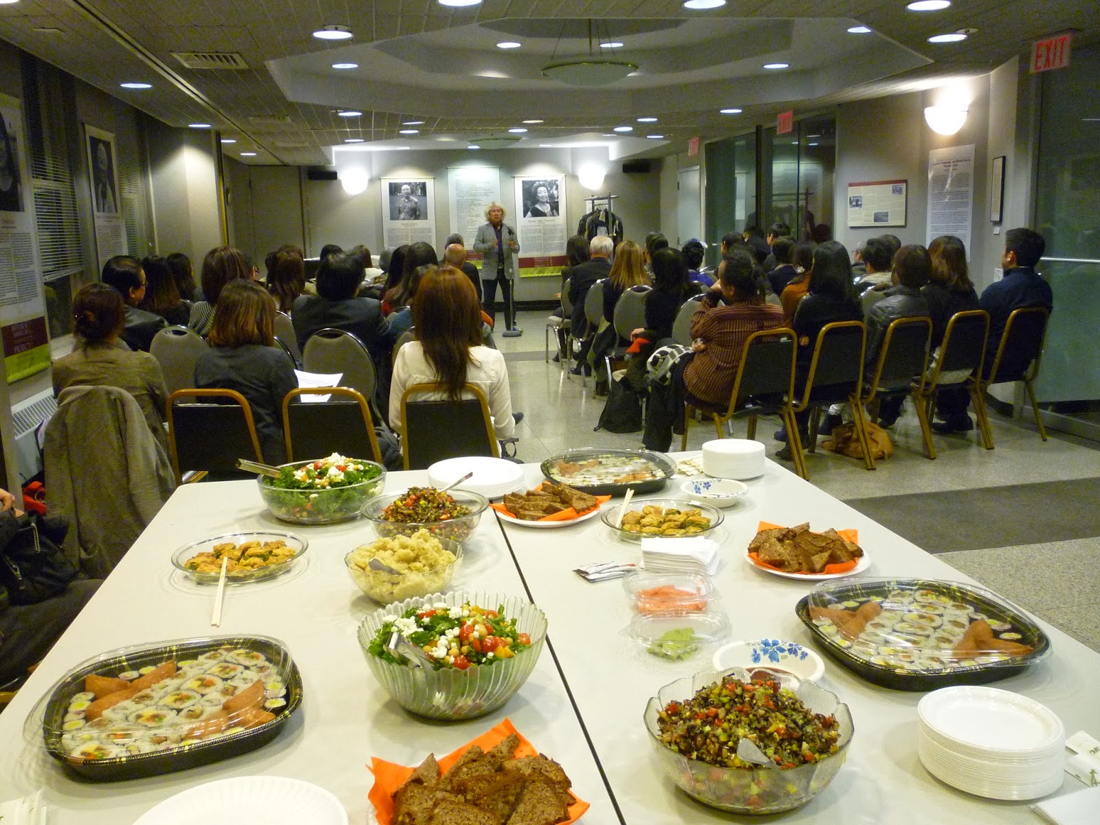 YOSHIKOlicious Beauty: Beauty Food at Mr. Masaki Sato's Lecture at BWCJAA  ニューヨーク日系人会女性実業家の会での佐藤正樹さん講演会で美容食