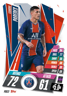 Football Cartophilic Info Exchange Topps  UEFA Champions League Match