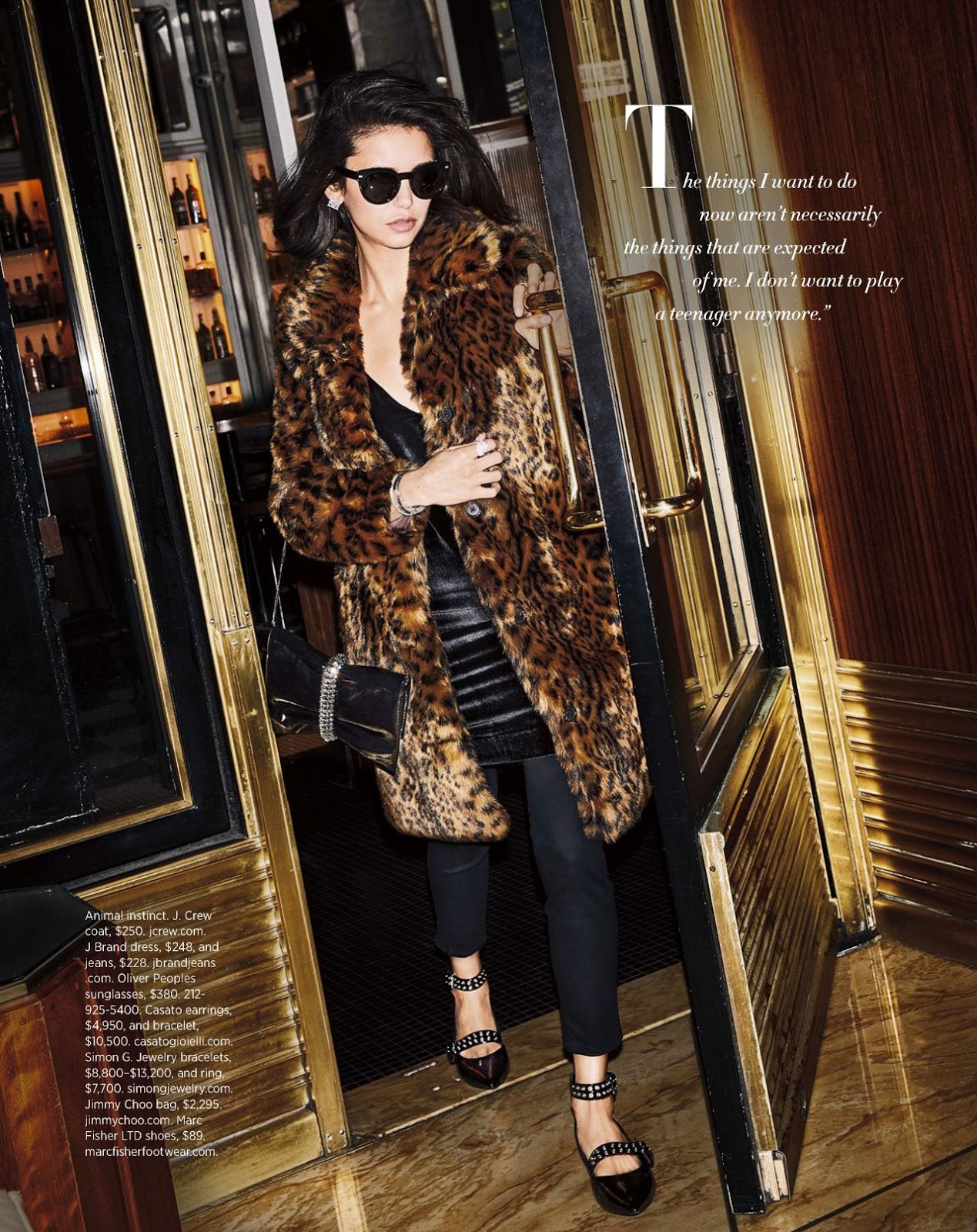 Nina Dobrev – Harper’s Bazaar September 2017 Issue ~ Celebrity life