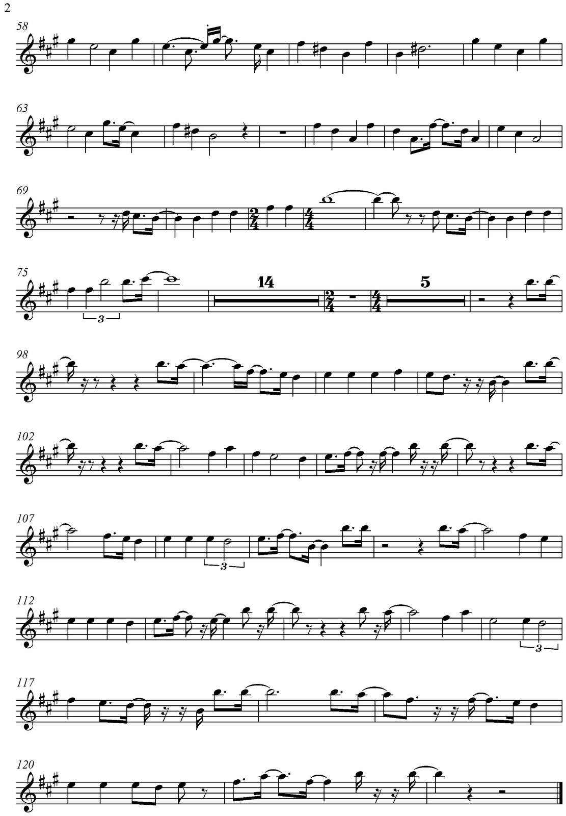 call me blondie score and track sheet music free musica baritone sax chart