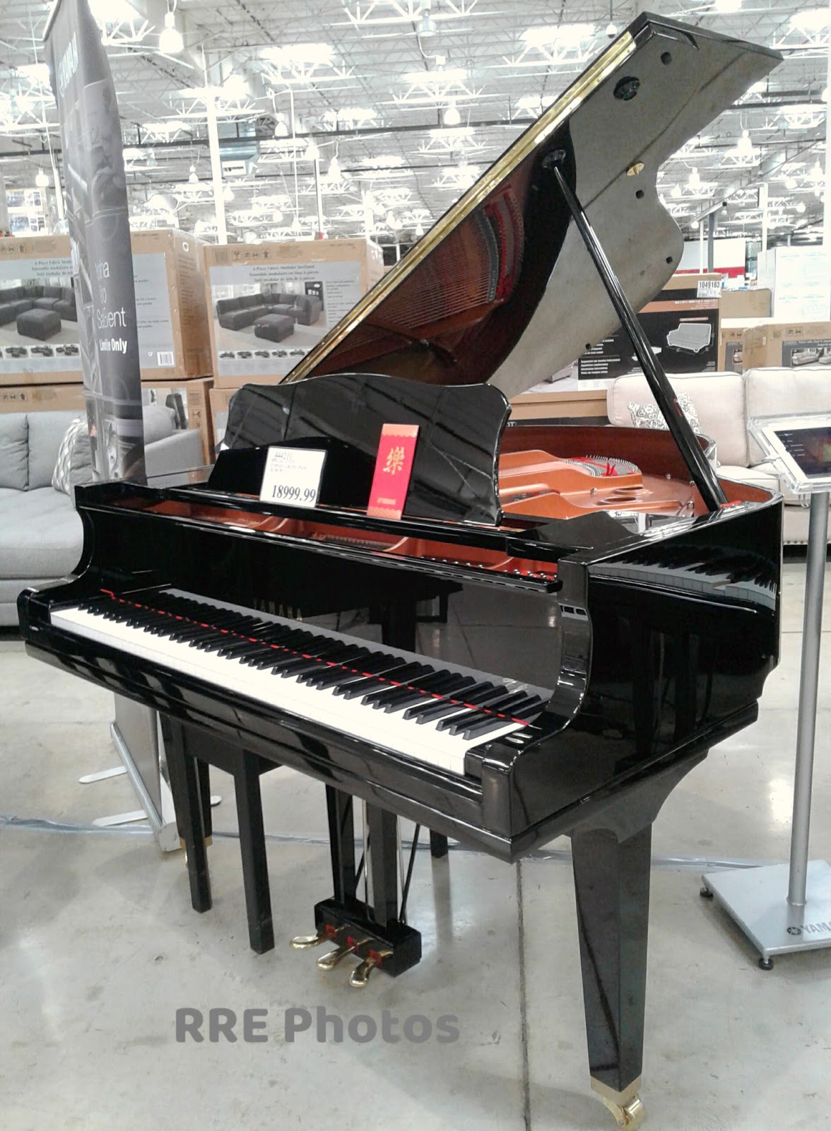 RRE Tribe & You Yamaha Grand Pianos at Costco