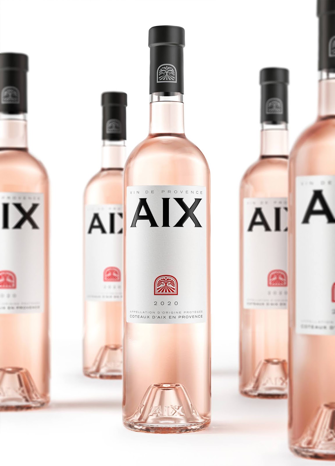 AIX Rosé wine Packaging Of The World