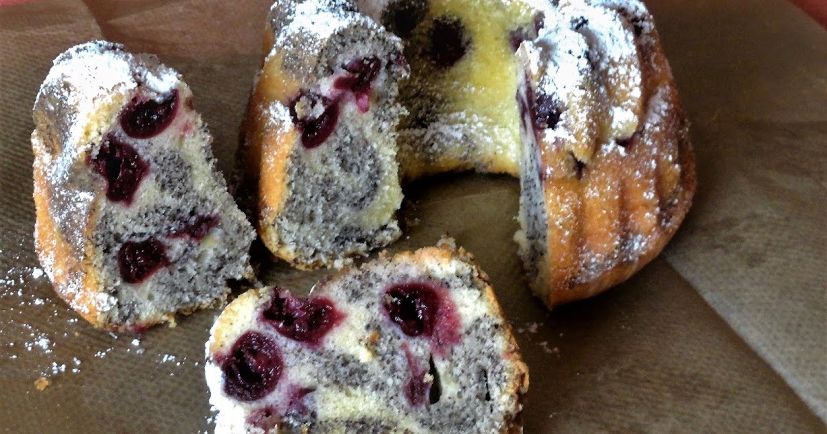 Maria kocht: Kleiner Eierlikör-Kirsch-Gugelhupf / Tojáslikőrös- meggyes ...