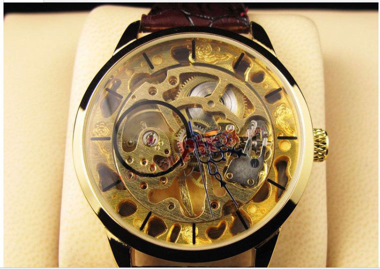 TYMachine Gold Hollow Mechanic Watch