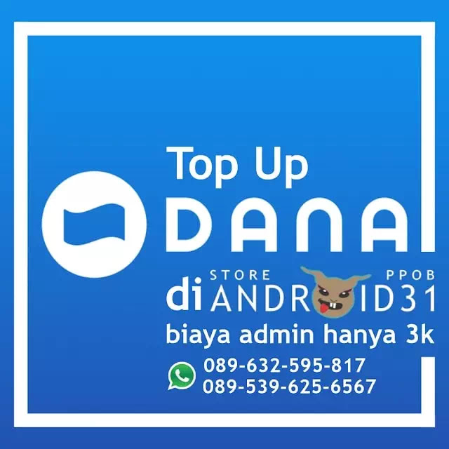 Harga Top Up E-Wallet di Android31 PPOB STORE Harga Top Up E-Wallet di Android31 PPOB STORE