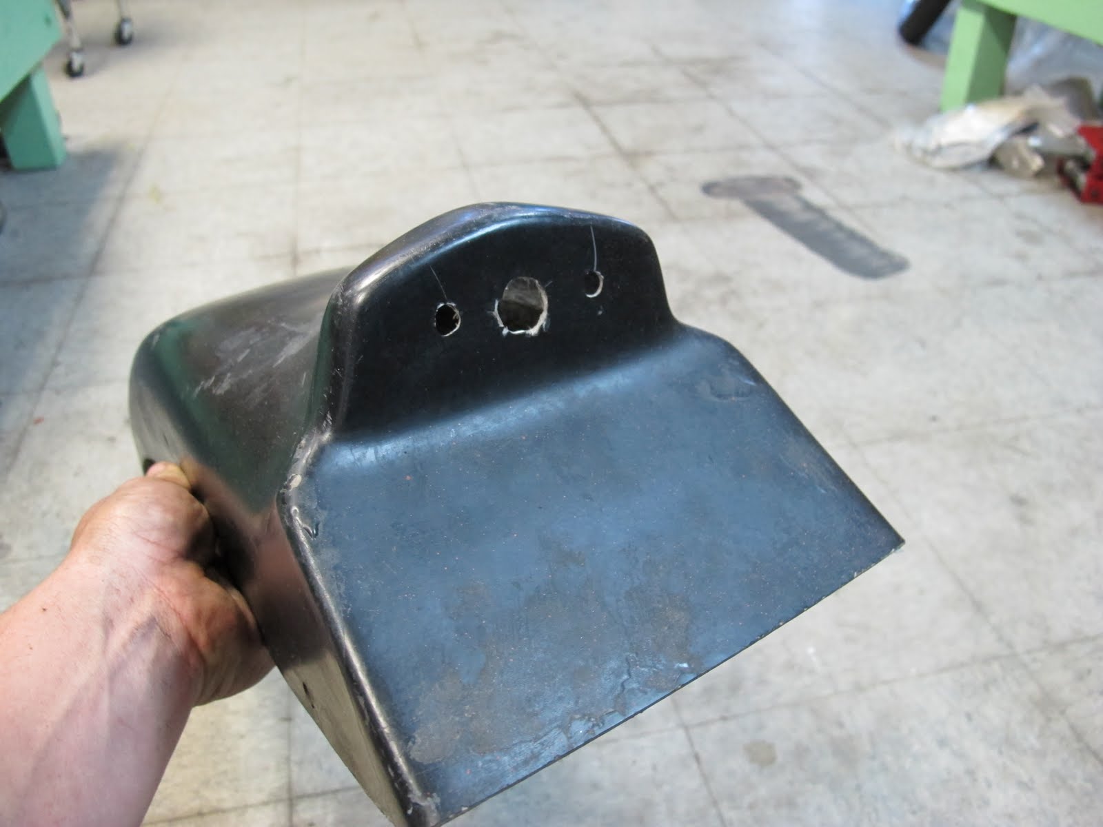 LOVE CYCLES Vintage fiberglass chopper fender 4 sale