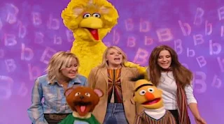 Dixie Chicks sings No Letter Better Than B, with Bert, Big Bird and Baby Bear. Sesame Street Alphabet Songs