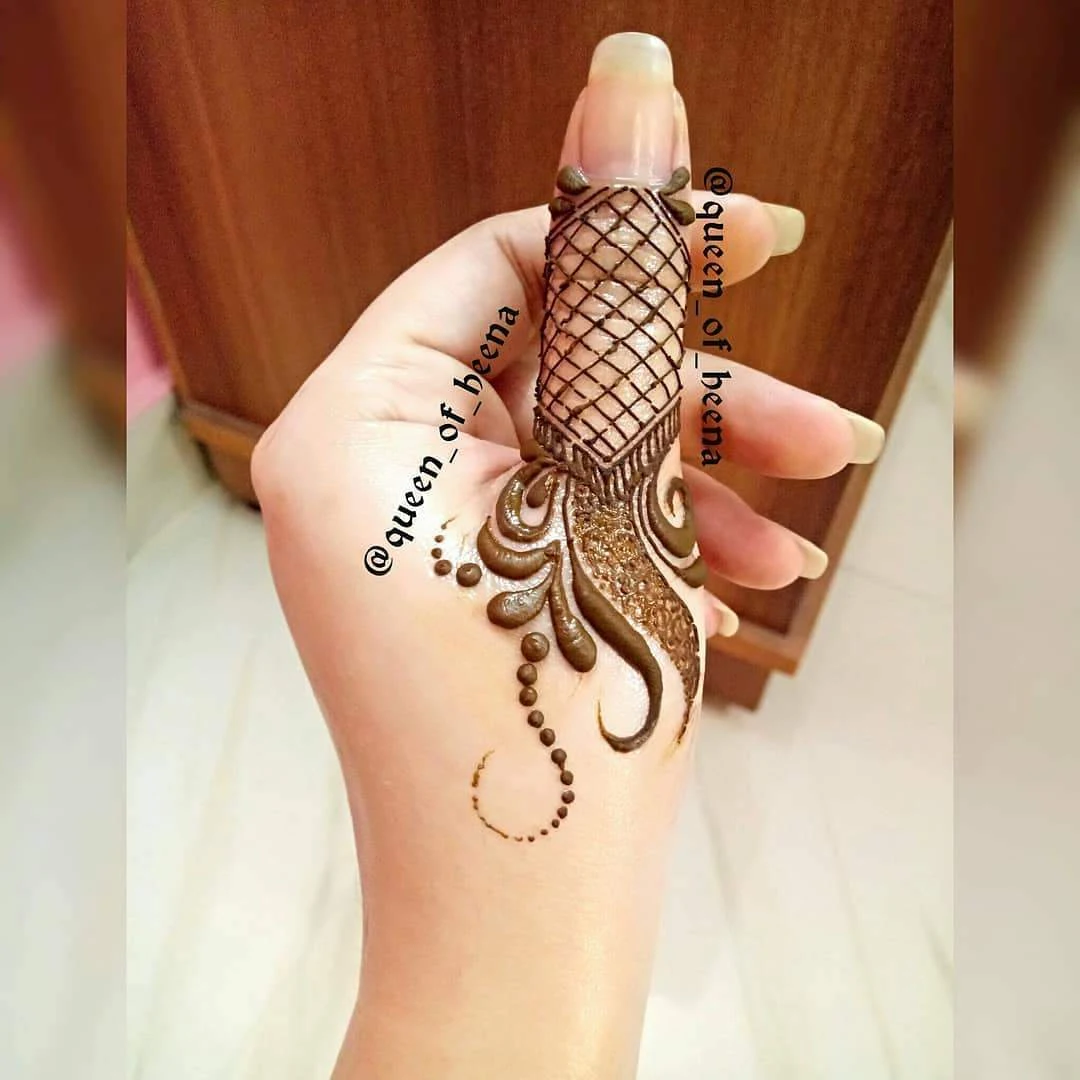 New Mehndi Designs – Beautiful Finger Mehndi Designs # i161