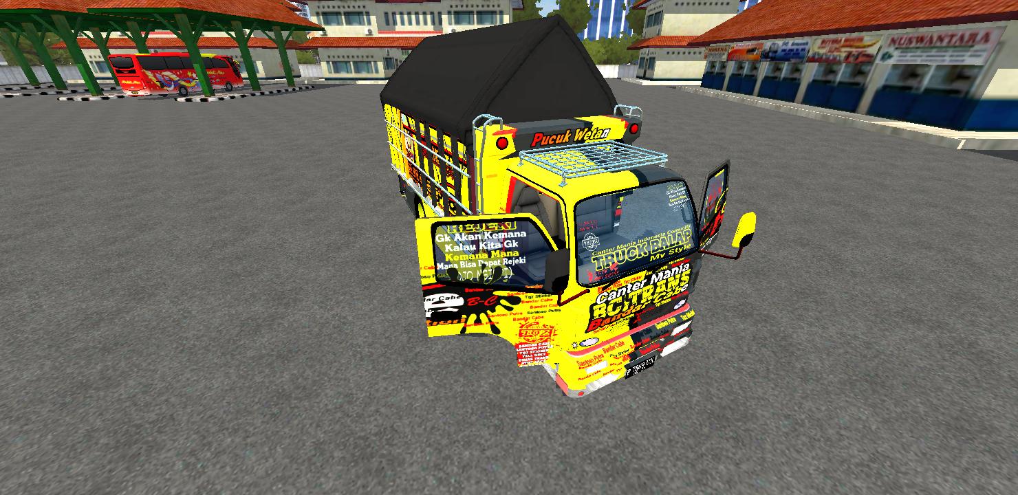 Download Mod Bussid Truck Canter Cabe Terbaru