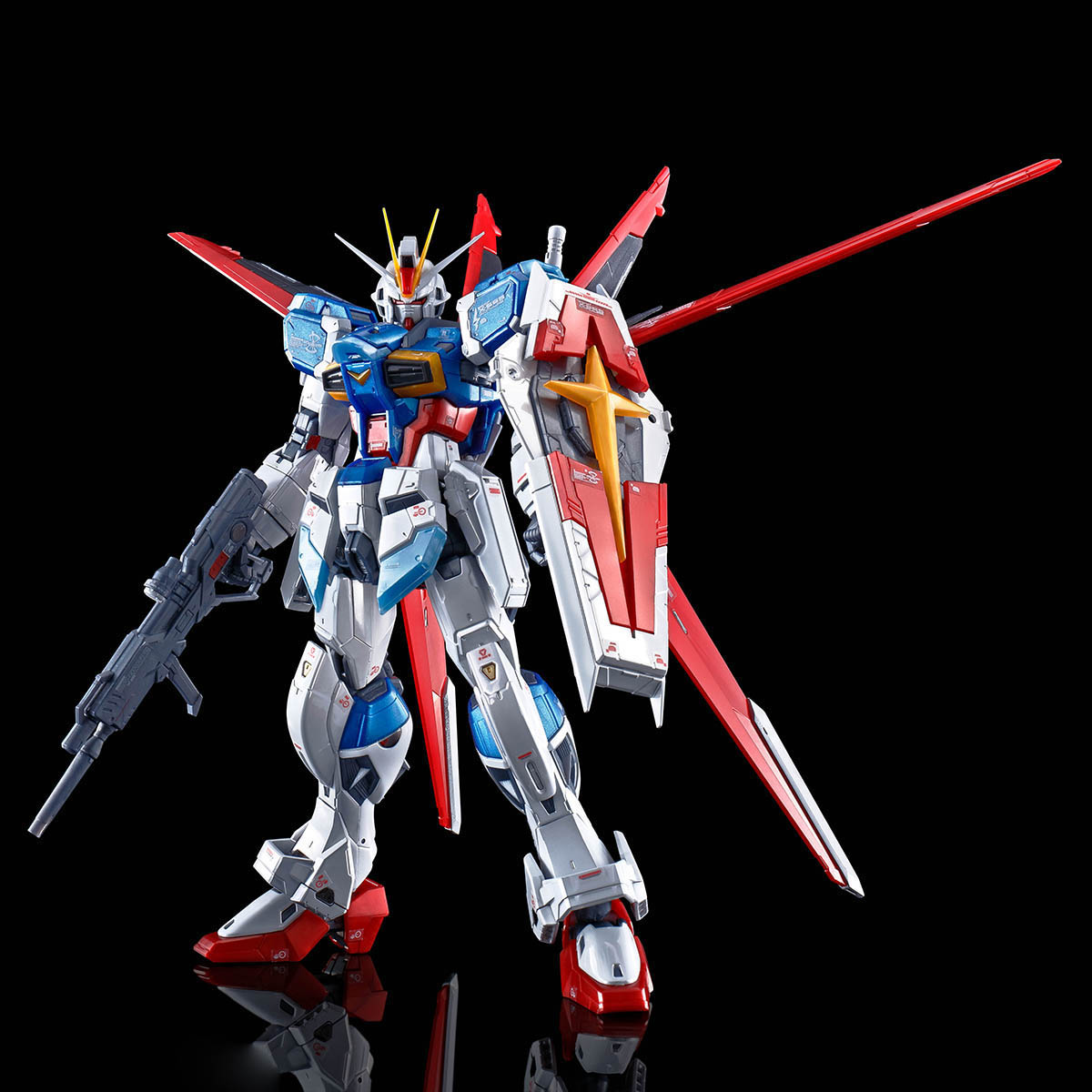 RG 1/144 ZGMF-X56S/α Force Impulse Gundam Titanium Finish Titanium Finish.