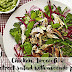 Chicken, broccoli & beetroot salad with avocado pesto
