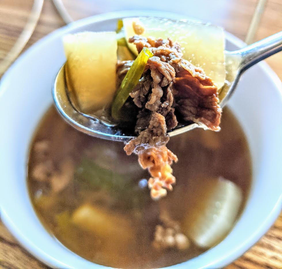 Korean Radish Soup (Muguk)