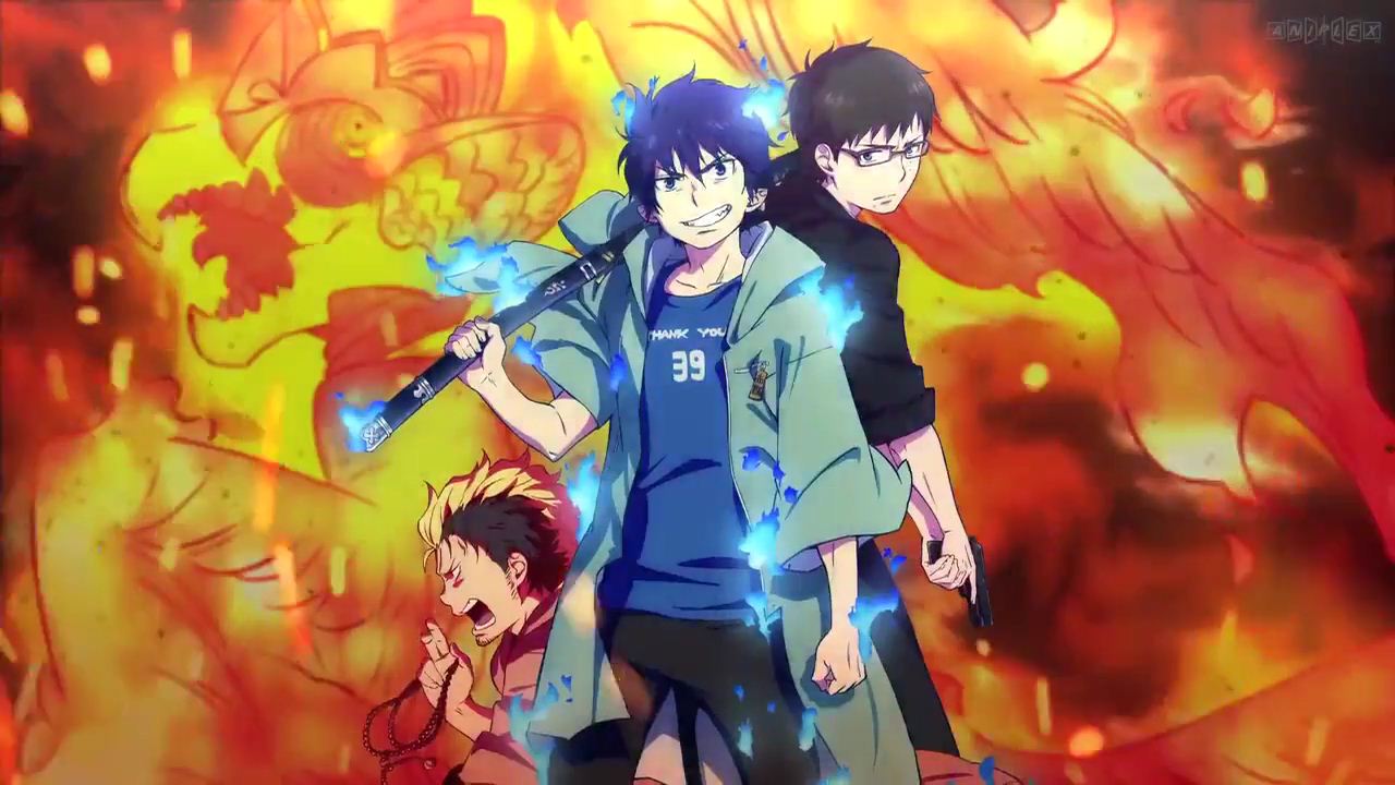 Ao no Exorcist Season 2 Arc Kyoto Impure King PV Lantai Tulisan Japan Portal