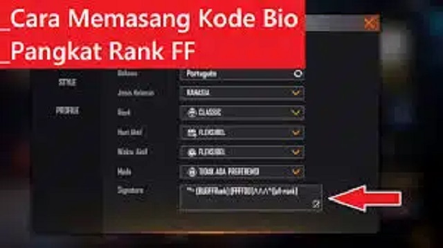  Saat ini banyak gamers yang membicarakan kode bio pangkat rank FF karena jika kode terseb Kode Bio FF Pangkat Rank 2022